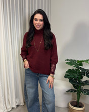Afbeelding in Gallery-weergave laden, Trui AMBloomOra LaLunaTheLabel 8034 Bordeaux