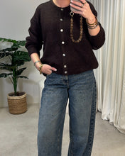 Afbeelding in Gallery-weergave laden, CardiganAMAmarisLaLunaTheLabel9970Chocolate__3