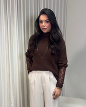 Afbeelding in Gallery-weergave laden, Trui AMBloomOra LaLunaTheLabel 8034 Brown