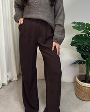 Afbeelding in Gallery-weergave laden, PantalonAMLaureDroledeCopine23717DarkChocolate__1