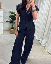 Afbeelding in Gallery-weergave laden, Pantalon AMSeraphina LaLunaTheLabel AM_54902 Navy