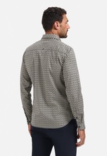 Afbeelding in Gallery-weergave laden, Shirt Stretch Allover Printed No Excess 29450890 020 Black