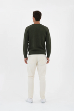 Afbeelding in Gallery-weergave laden, Signature Raglan Mouline Sweater Nowadays NAJ0201D3 751 Mineral Green