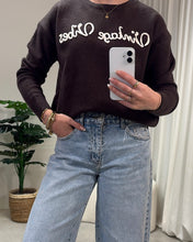Afbeelding in Gallery-weergave laden, TruiAMVintageLaLunaTheLabelQ2540DarkBrown__2