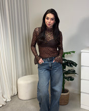 Afbeelding in Gallery-weergave laden, Top AMEloe LaLunaTheLabel CY24219 Brown
