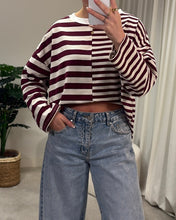 Afbeelding in Gallery-weergave laden, AMAmelouLaLunaTheLabel13423Bordeaux_Stripe__2
