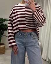 Afbeelding in Gallery-weergave laden, AMAmelouLaLunaTheLabel13423Bordeaux_Stripe__3
