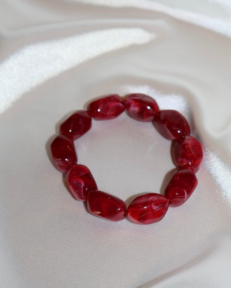 Armband AMAsteria LaLunaTheLabel BJ18639 Red/Gold