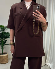 Afbeelding in Gallery-weergave laden, Blazer AMJoya LaLunaTheLabel AM_54802 Brown
