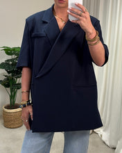 Afbeelding in Gallery-weergave laden, Blazer AMJoya LaLunaTheLabel AM_54802 Navy
