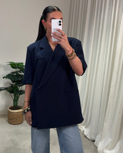 Afbeelding in Gallery-weergave laden, Blazer AMJoya LaLunaTheLabel AM_54802 Navy
