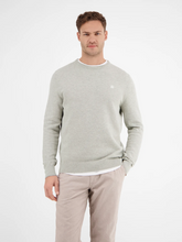 Afbeelding in Gallery-weergave laden, Crewneck 2 Stone Lerros 2525012 101 Broken White Melange
