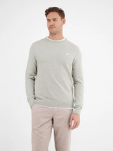 Afbeelding in Gallery-weergave laden, Crewneck 2 Stone Lerros 2525012 101 Broken White Melange
