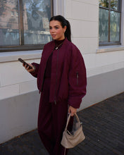 Afbeelding in Gallery-weergave laden, KALorena Bomber Jacket Kaffe 10510620-191528 191528 Windsor Wine
