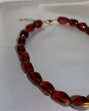 Afbeelding in Gallery-weergave laden, Ketting AMAmare LaLunaTheLabel BJ18642 Brown/Gold
