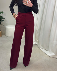 Pantalon AMMaan LaLunaTheLabel 26699 Bordeaux