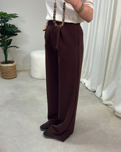 Afbeelding in Gallery-weergave laden, Pantalon AMSeraphina LaLunaTheLabel AM_54902 Brown
