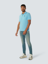 Afbeelding in Gallery-weergave laden, Polo Pique Garment Dyed 23380101SN 036 Aqua
