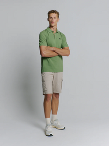 Polo Pique Garment Dyed No Excess 27380201SN 050 Green