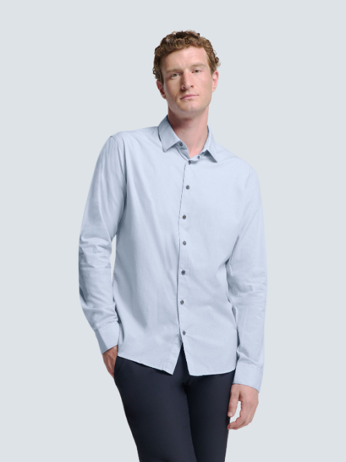 Shirt 2 Coloured No Excess N4330 130 Cloud