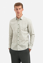 Afbeelding in Gallery-weergave laden, Shirt Stretch Allover Printed 29450708 052 Dark Green
