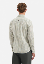 Afbeelding in Gallery-weergave laden, Shirt Stretch Allover Printed 29450708 052 Dark Green
