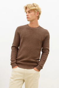 Structured Pullover Nowadays NOS032-921 921 Chicory Coffee