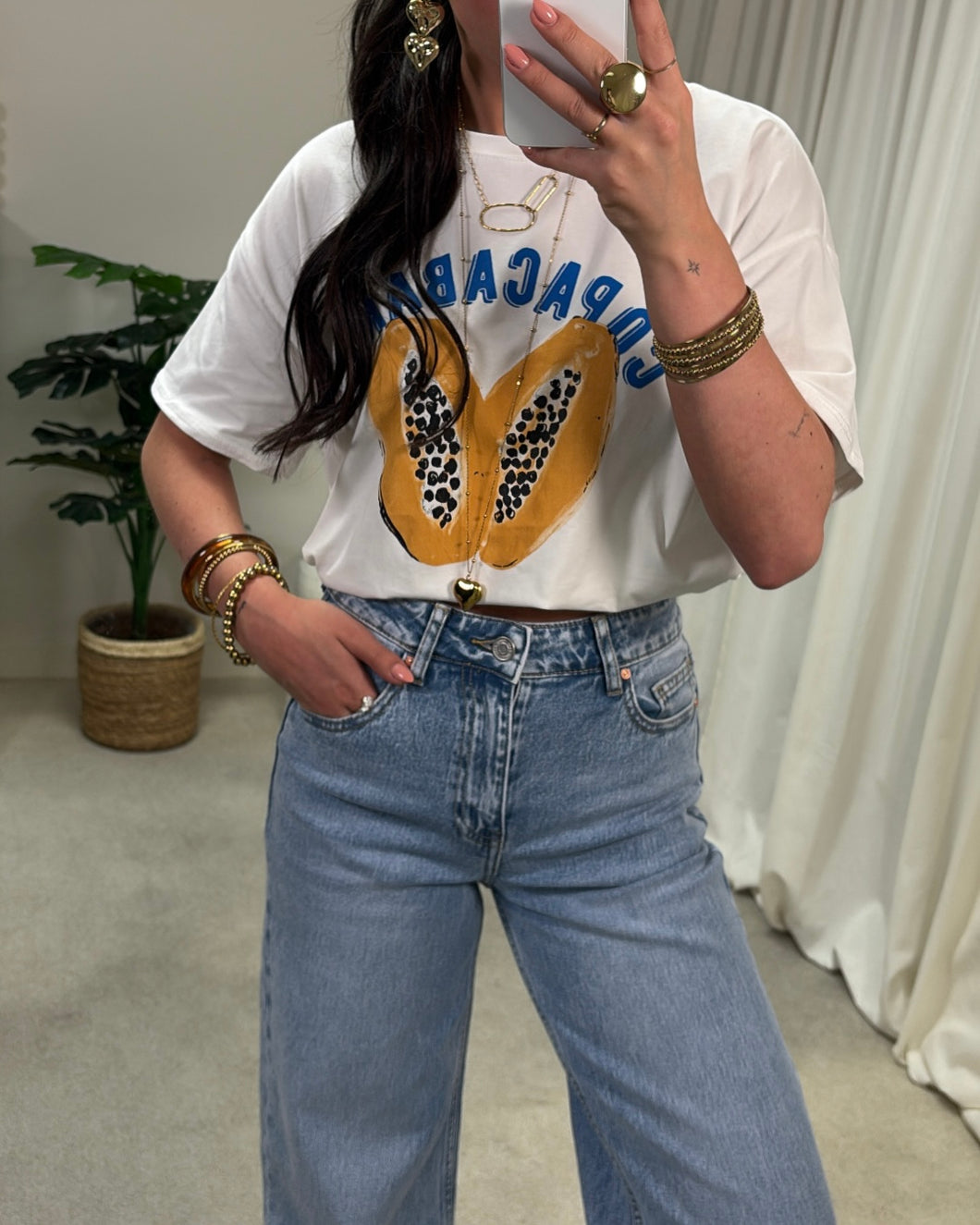 T-Shirt AMNeveah LaLunaTheLabel 3677-2 White