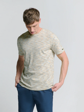 Afbeelding in Gallery-weergave laden, T-Shirt Crewneck Multi Coloured Melange No Excess 27350303 011 Off white

