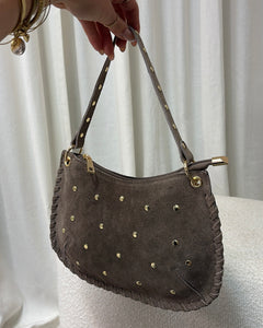Tas Casey LaLunaTheLabel AM_54810 Suède Taupe