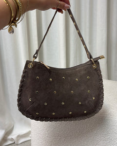 Tas Casey LaLunaTheLabel AM_54810 Suède Taupe