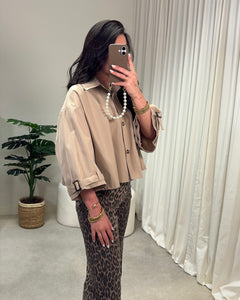 Trenchcoat AMRivala LaLunaTheLabel 4572 Beige