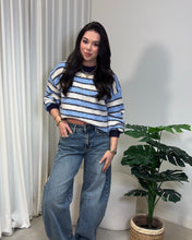 Afbeelding in Gallery-weergave laden, TruiAMNinaLaLunaTheLabelYP1734BlueStripe__1

