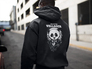 Hoodie Villager Black Mafia Panda Villager42920 Black